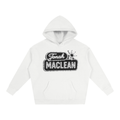 Vintage Neon White Hoodie